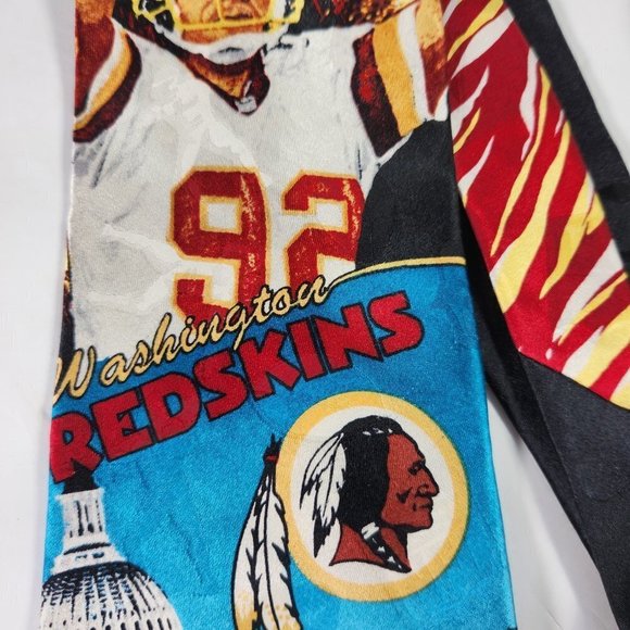 Washington Redskins Necktie Superbowl Champion Commemorative Silk NFL - Picture 4 of 10